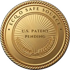 ECQO Guard U.S. patent pending seal